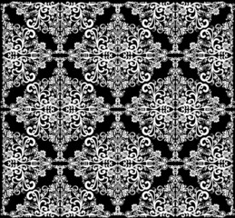 abstract white symmetrical square pattern