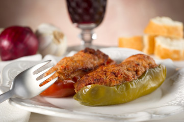 stuffed peppers - peperoni ripieni