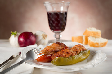 stuffed peppers - peperoni ripieni