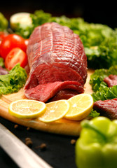 fresh meat, butchery