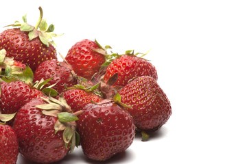 heap of strawberries