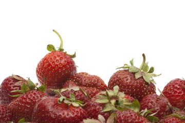 heap of strawberries