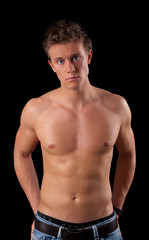 Fototapeta premium Mann sportlich