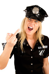 Picture of bad policewoman