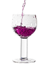 splash in a glass