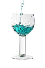 splash in a glass
