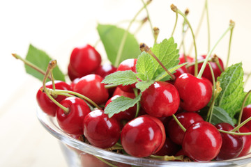 Red cherries