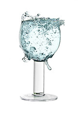 splash in a glass