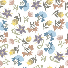 Obraz premium Seamless background flower