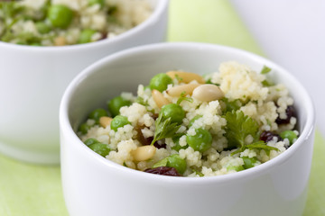 Erbsen Couscous