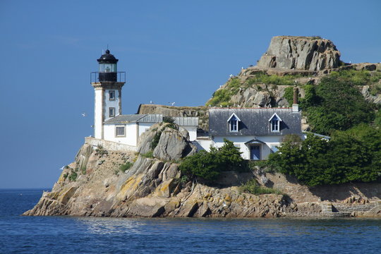 &icirc;le Louet &agrave; Carantec,Lou&euml;t,baie,morlaix,baie ,phare