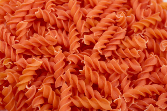 orange raw pastas