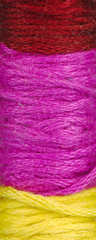Obraz premium spool of thread macro texture