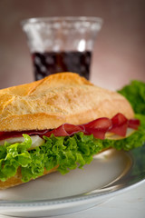 bresaola sandwich - panino con bresaola