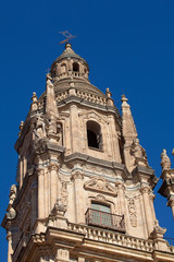 Fototapeta na wymiar Campanario de la catedral de Salamanca, Castilla y Leon, Spain