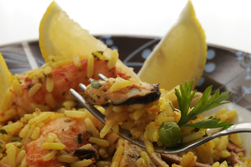 Paella ai frutti di mare - Cucina spagnola