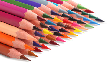 Colored pencils.