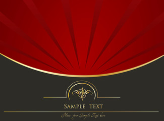 Vintage background with copy space vector