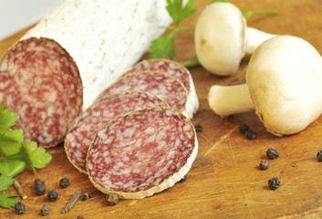 salami slices