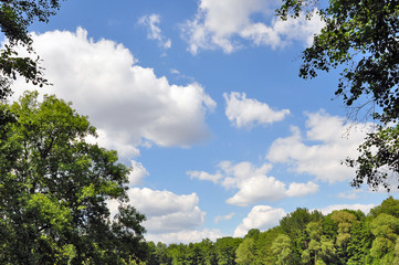 Obraz premium wolkenhimmel