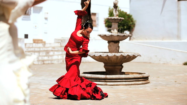 Spanish Flamenco Dancers
