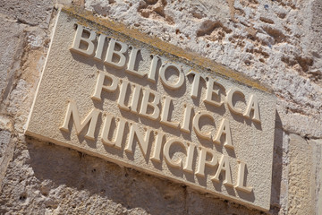 Biblioteca de Dueñas, Palencia, Spain
