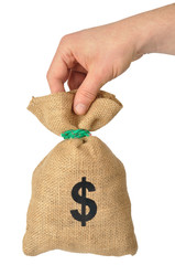Hand with Bag