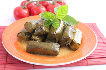 gefüllte weinblätter