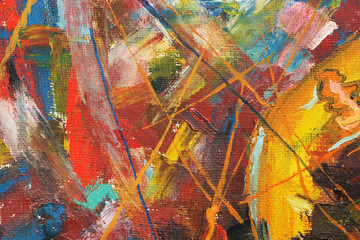 texture painting with paints