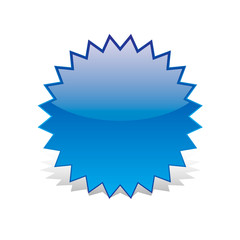 cerchio blu stellato ombra