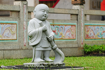 Young Buddha Statue With A Sweeping Pose
