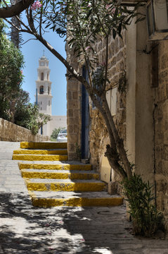 The streets of Old Jaffa