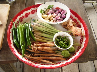 base de la cuisine Thaïe