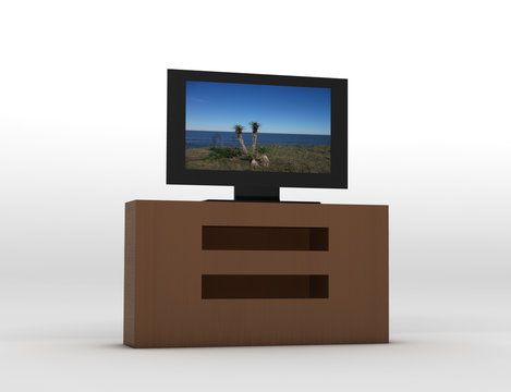 Televisor con pantalla de plasma