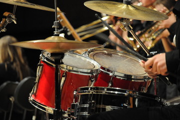 music drummer sound instrument drum musical play concert musician percussion rock entertainment...