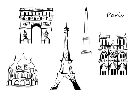 Paris monuments