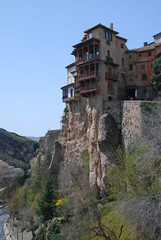 Hanging houses of old Cuenca