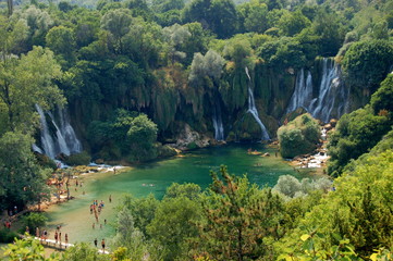 Wodospady Kravica, Bośnia Hercegovina