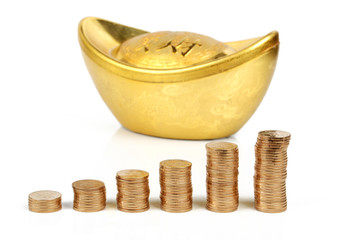 coins with ingot