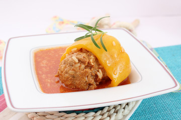 gefüllte paprika
