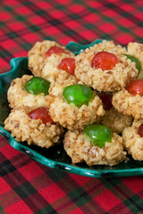 Cherry Thumbprint Cookies