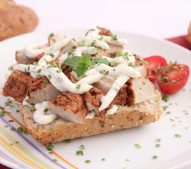 Frikadellenbrötchen