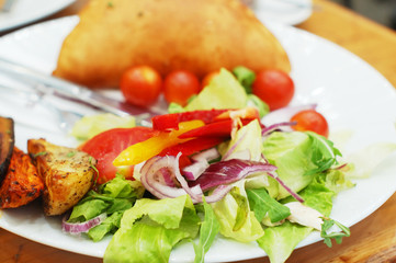 fresh vegetable salad