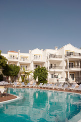 Swimming pool of hotel