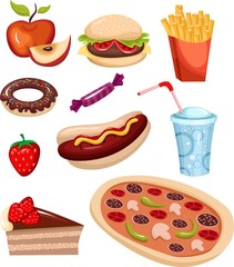 fast food set