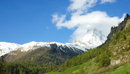 Matterhorn in the Cloud, Switzerland