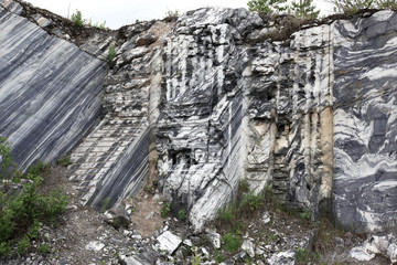 Fototapeta na wymiar marble quarry