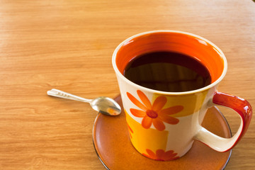 black coffee