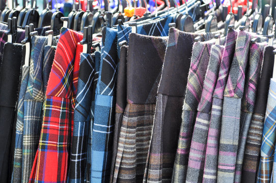 Kilts On Hanger