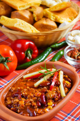 Mexican chili beans